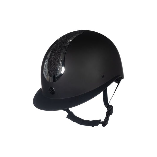 HKM RIDING HELMET ILLUSION BLACK