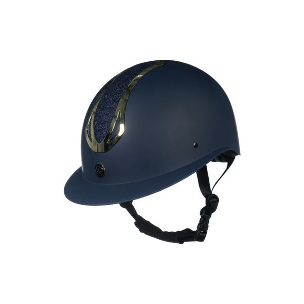 HKM RIDING HELMET ILLUSION BLUE