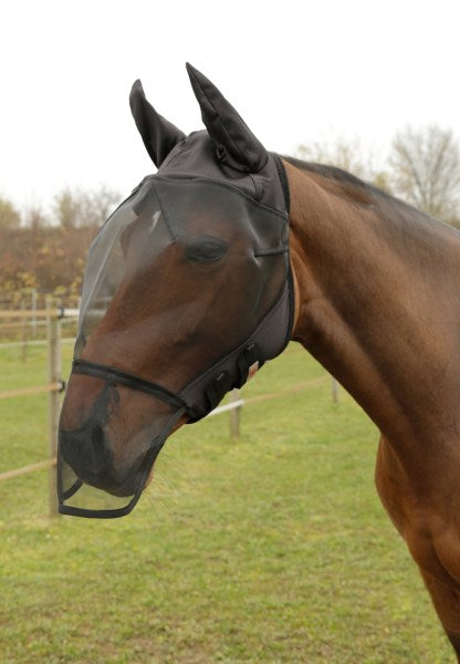 KERBL FLY MASK WITH EAR AND NOSE PROTECTION