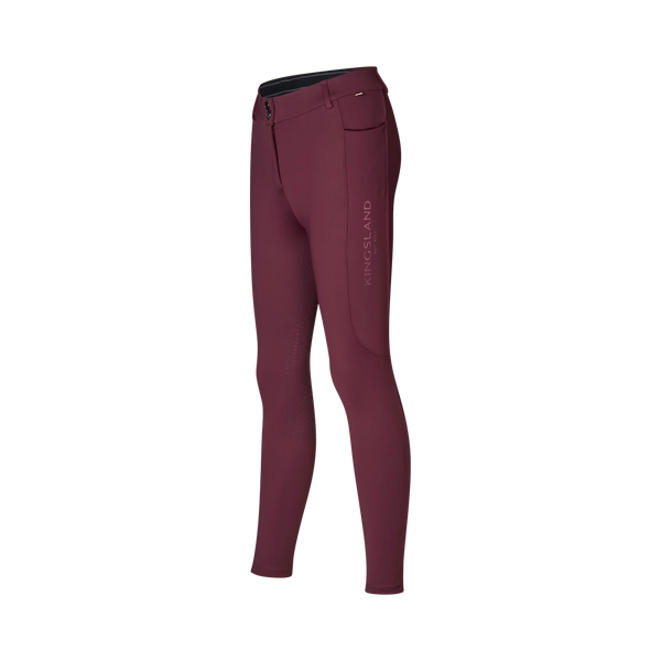 KINGSLAND KLKORNELIA LADIES REGULAR FULL-GRIP BREECHES WINETASTING