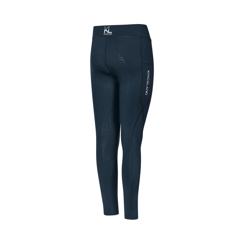 KINGSLAND KLVERA JUNIOR FULL-GRIP TIGHTS NAVY