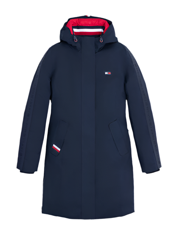 TOMMY HILFIGER OREGON LONG PARKA DESERT SKY