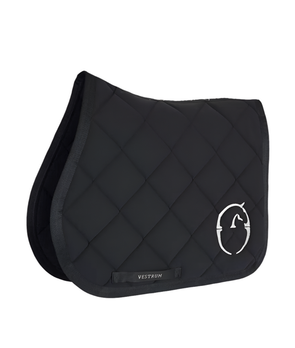 VESTRUM HELSINKI SADDLE PAD BLACK