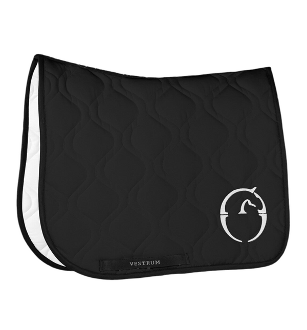 VESTRUM PERUGIA SADDLE PAD BLACK