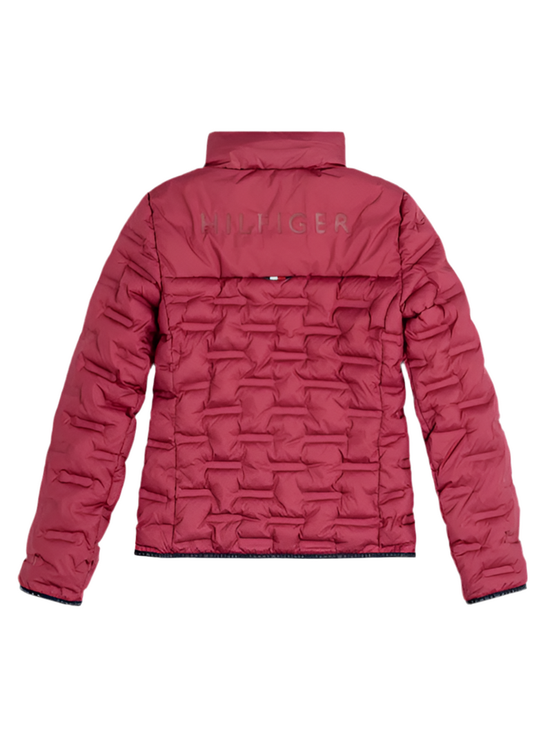 TOMMY HILFIGER ALABAMA PUFFER JACKET ROUGE