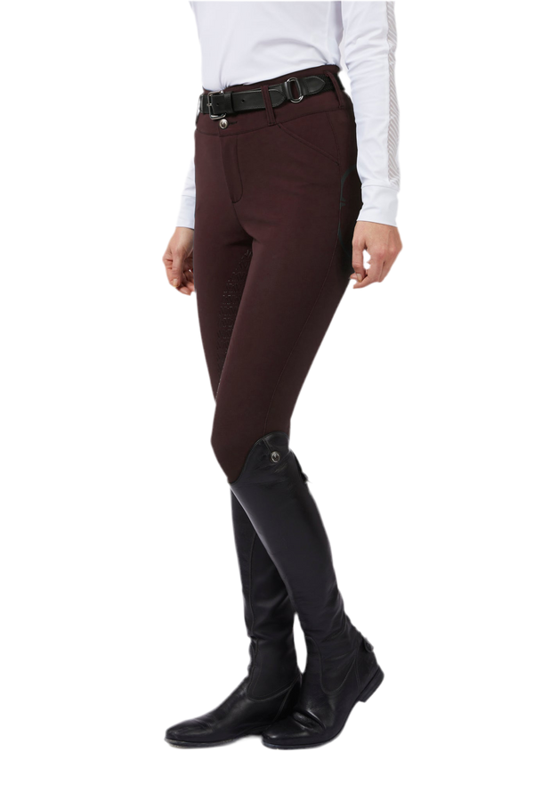 VESTRUM MOLVENO RIDING BREECHES FULL GRIP HIGH WAIST MOSTO