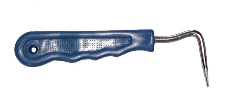 HOOF PICK PLASTIC BLUE