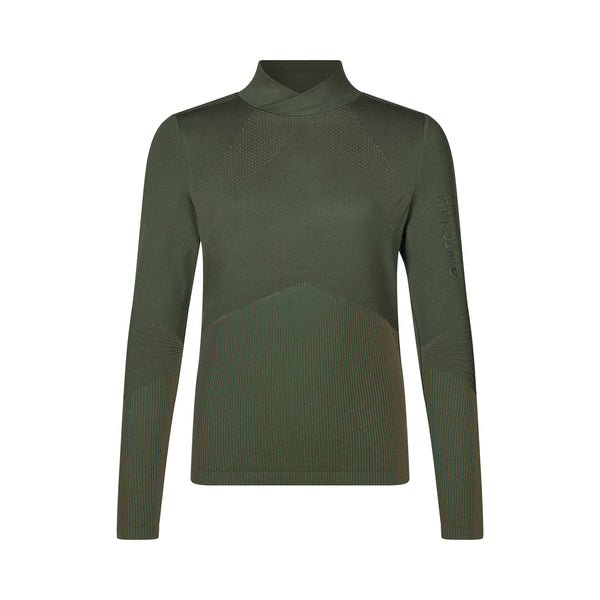 KINGSLAND KLVERA LADIES TRINING SHIRT GREEN BEETLE