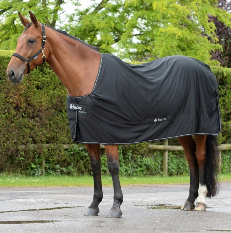 BUCAS FLEECE RUG POWER COOLER BLACK