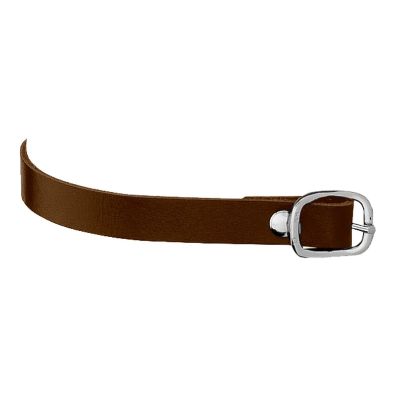 SPUR STRAPS LEATHER BROWN