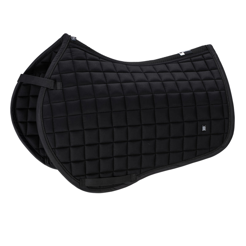 ESKADRON COTTON SADDLE CLOTH DYNAMIC 24 BLACK