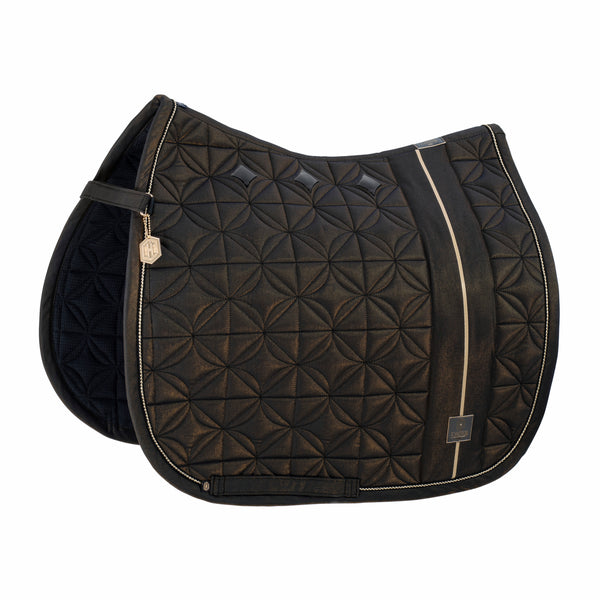 ESKADRON BIG SQUARE GLAM SADDLE CLOTH BLACK