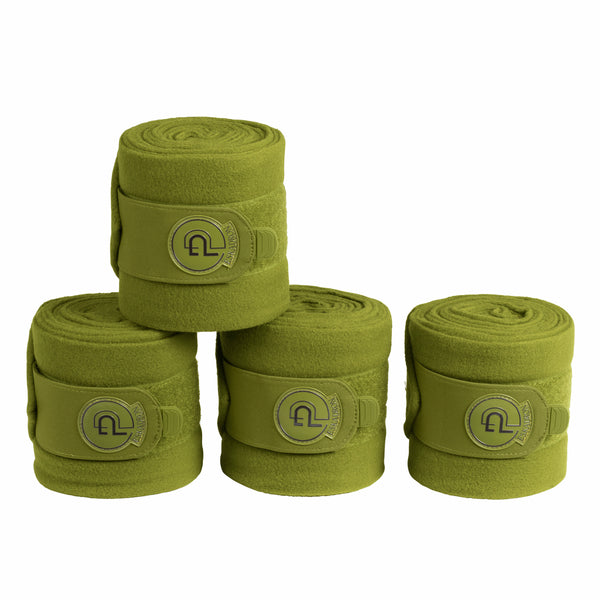 ESKADRON FLEECE EMBLEM BANDAGES PLATINUM 24 MOSS GREEN