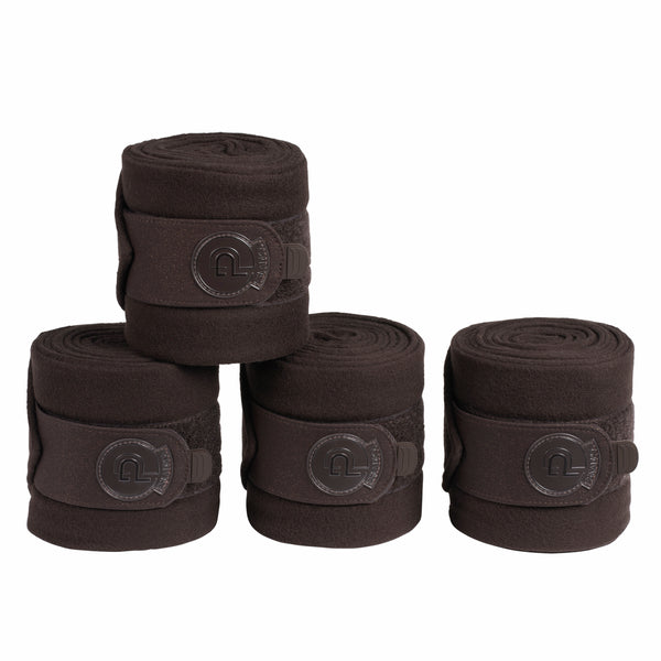 ESKADRON FLEECE EMBLEM BANDAGES PLATINUM 24 TEAK BROWN