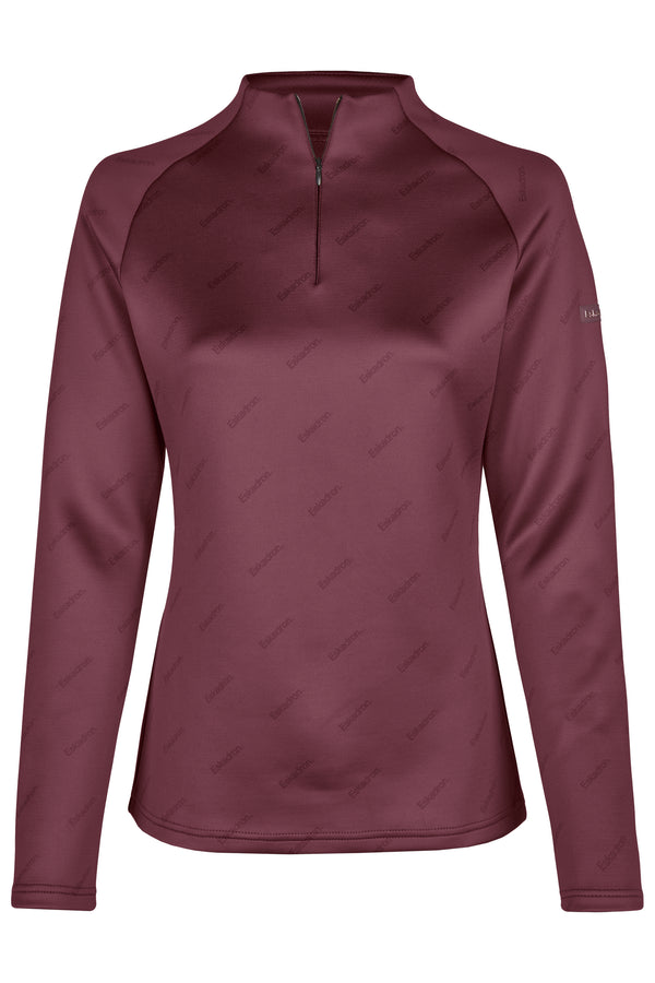 ESKADRON HALF ZIP SHIRT HERITAGE 23/24 CASSIS WOMAN