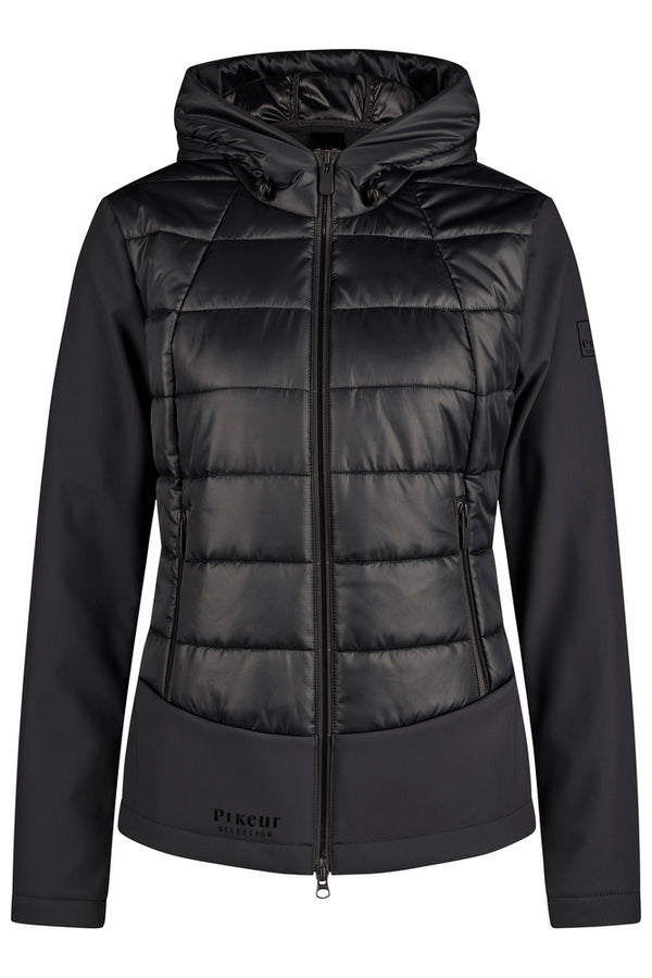 PIKEUR HYBRID JACKET SELECTION BLACK